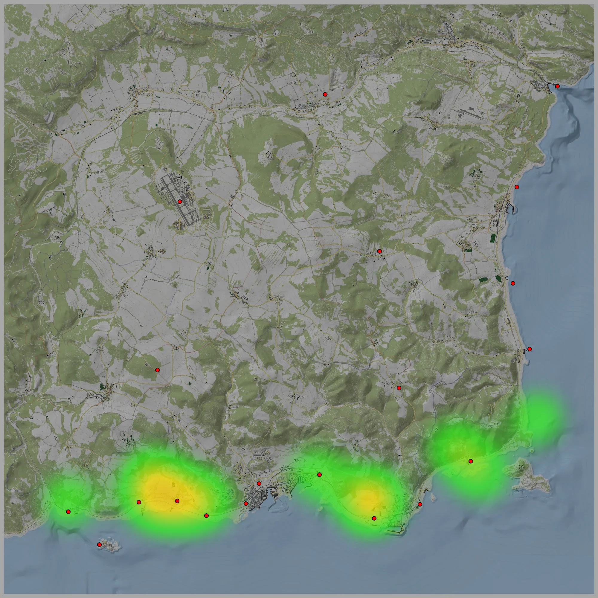 10000x.net live player activity heatmap