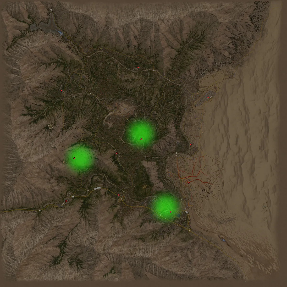 Nasdara live player activity heatmap